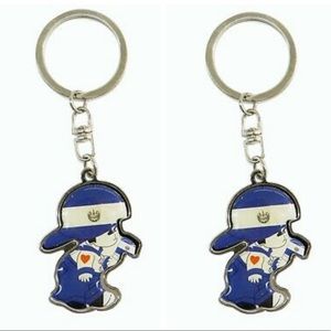 El SALVADOR Country Flag Little Boy METAL Keyring